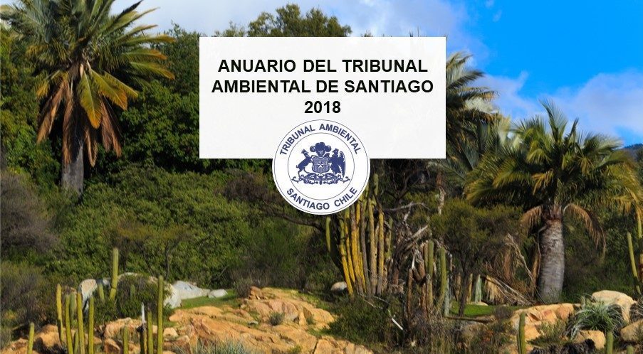 Tribunal Ambiental de Santiago distribuyó su Anuario 2018