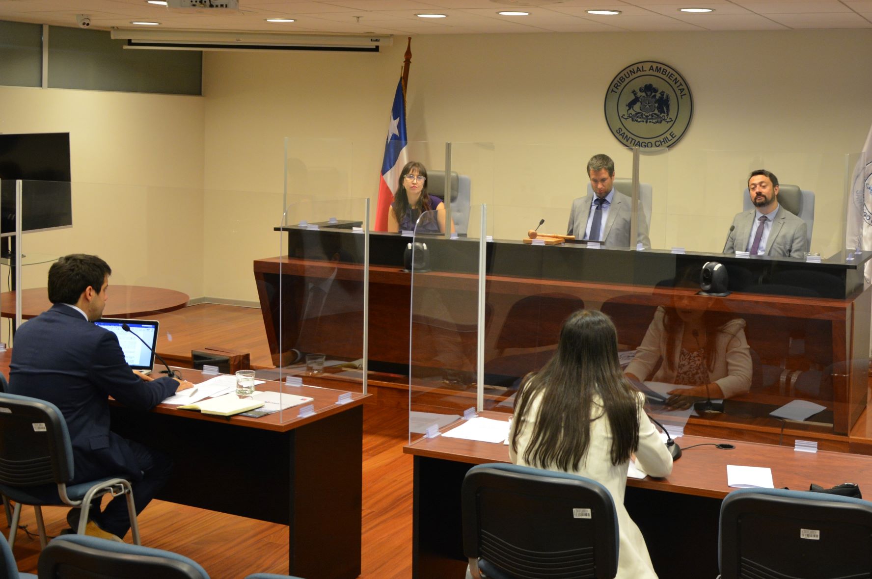 Tribunal realizó audiencia en reclamación de planta de tratamiento de aguas servidas en Isla de Maipo contra la SMA