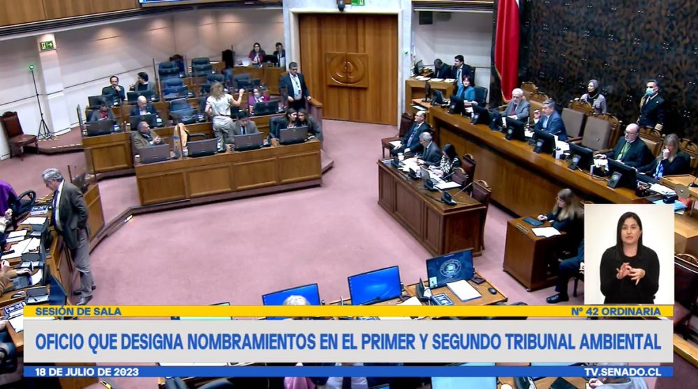 Senado ratificó nombramiento de la abogada Marcela Godoy como ministra titular del Tribunal
