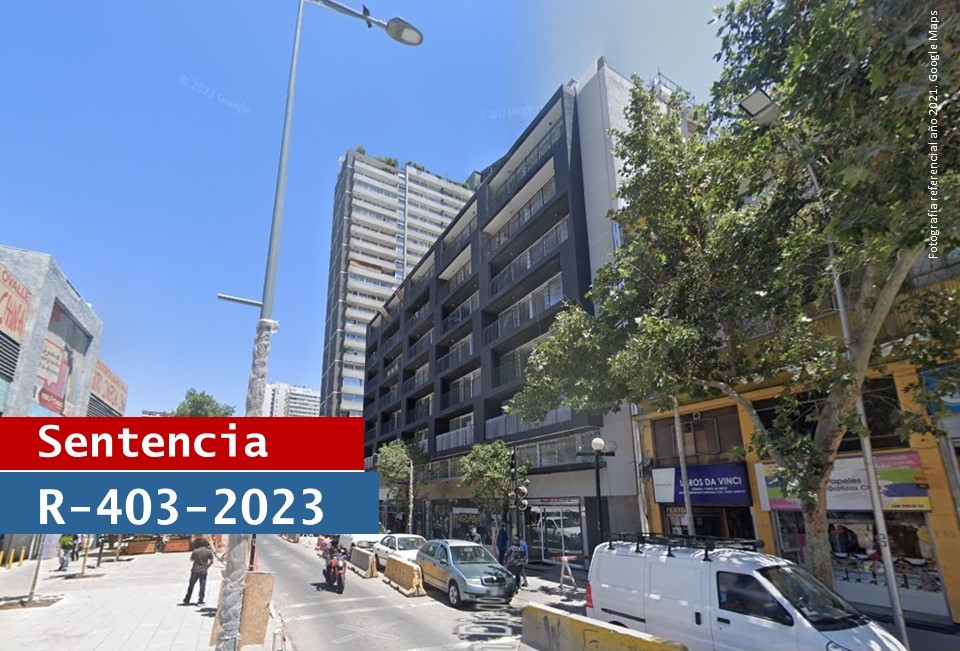 Ruidos: Tribunal confirmó multa de $50 millones impuesta por la SMA a proyecto inmobiliario ubicado en la comuna de Santiago
