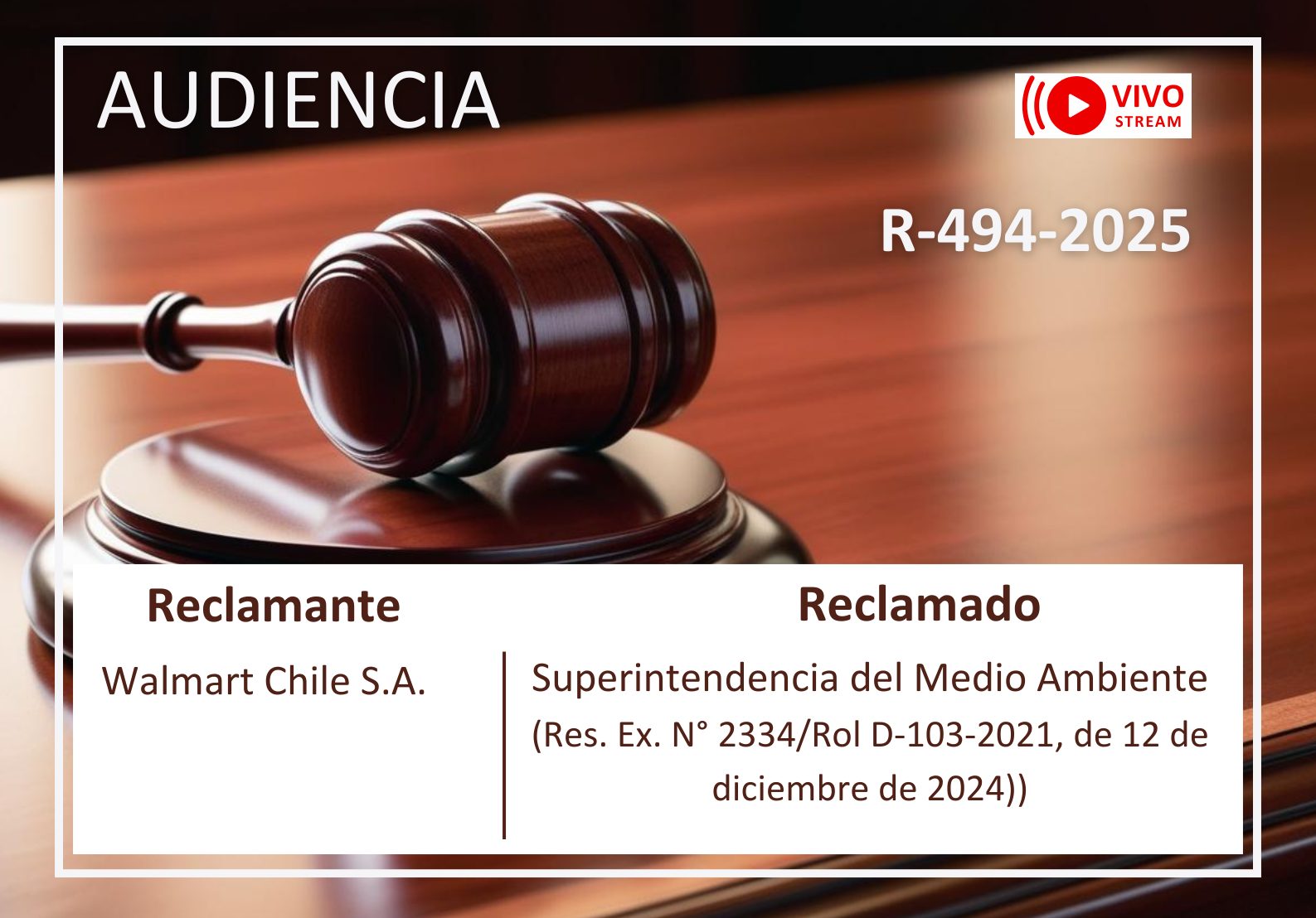 AHORA: audiencia en reclamación por multa de 378 UTA, unos $312 millones, ordenada por la SMA al Centro de Distribución el Peñón de Walmart
